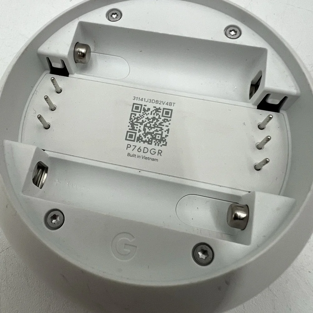 Google Nest Smart Thermostat Snow GA01334-US NO BASE